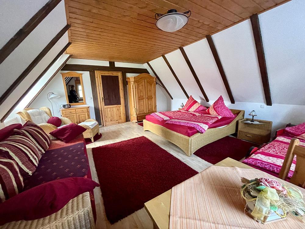 Ferienwohnung Zum Heuschober Burg  Dış mekan fotoğraf
