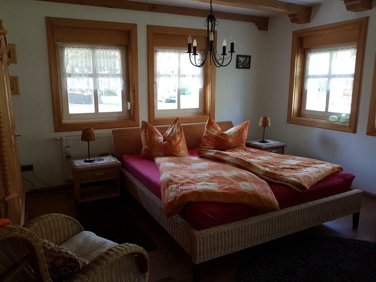 Ferienwohnung Zum Heuschober Burg  Dış mekan fotoğraf