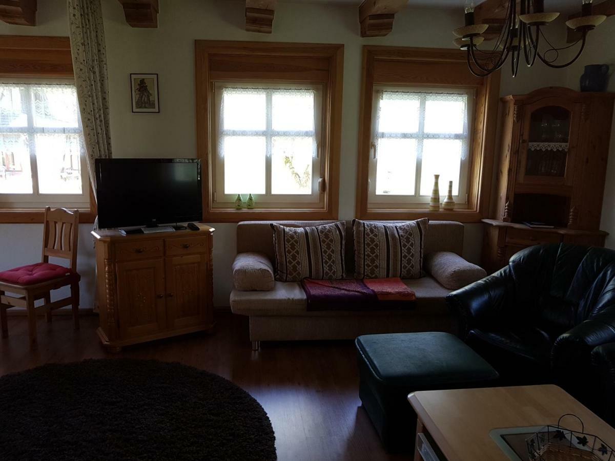 Ferienwohnung Zum Heuschober Burg  Dış mekan fotoğraf