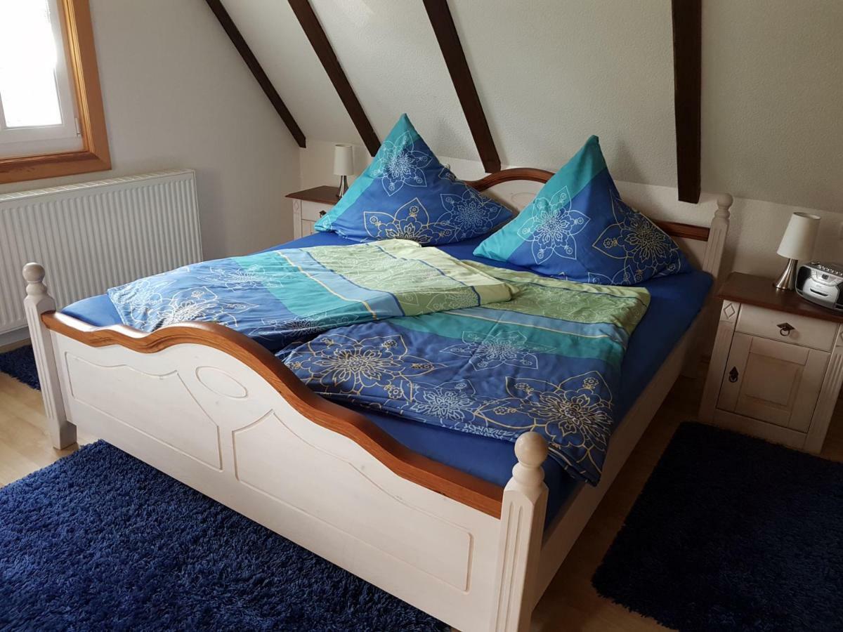 Ferienwohnung Zum Heuschober Burg  Dış mekan fotoğraf
