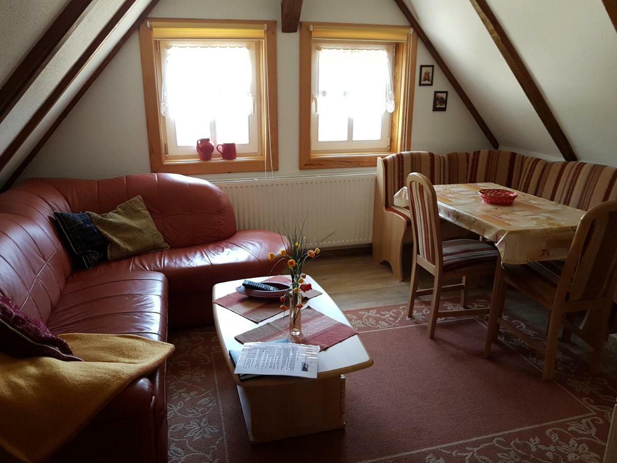 Ferienwohnung Zum Heuschober Burg  Dış mekan fotoğraf